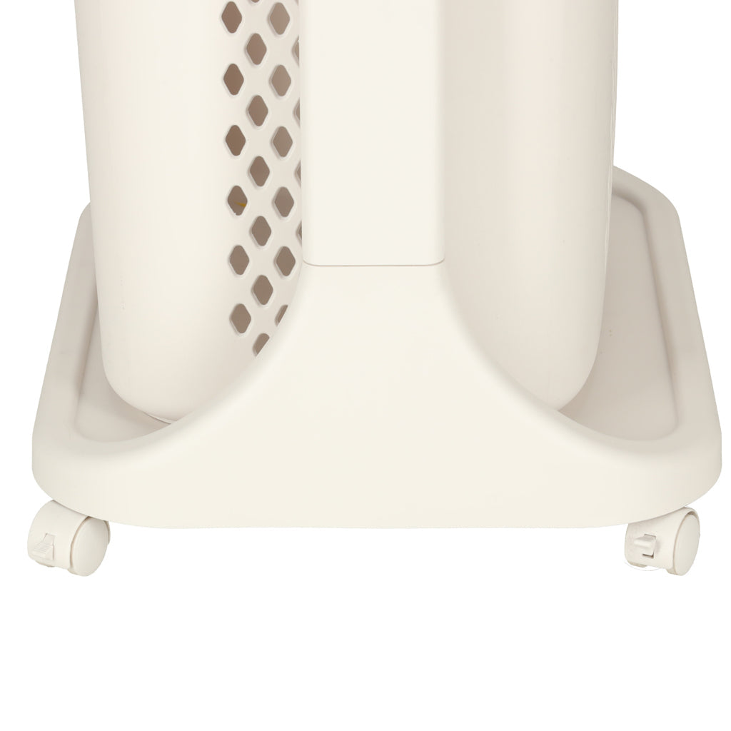 Organisateur roulant à deux niveaux pour vêtements de jouets