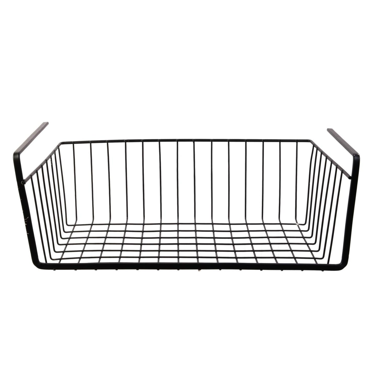 Panier De Rangement Suspendu "filaire" 40cm Noir