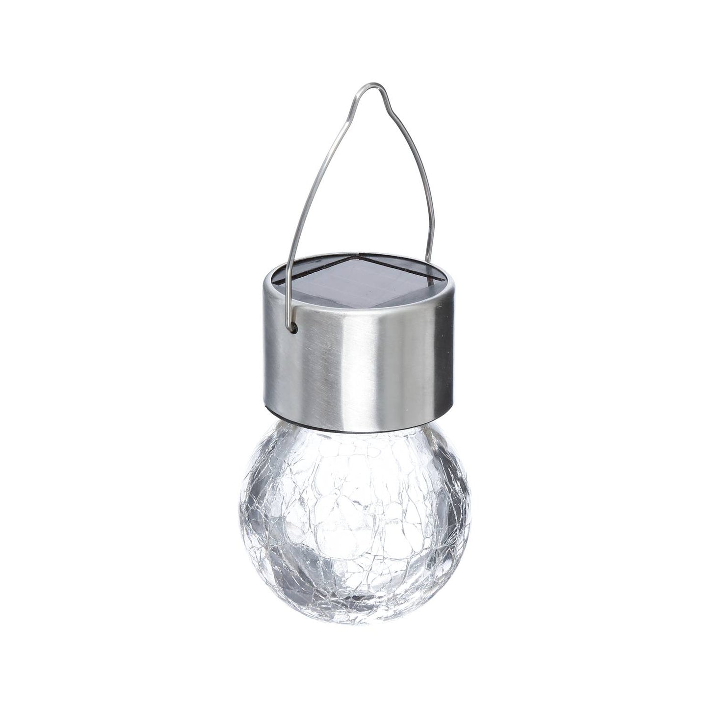 Suspension Marty Verre Argent D6cm