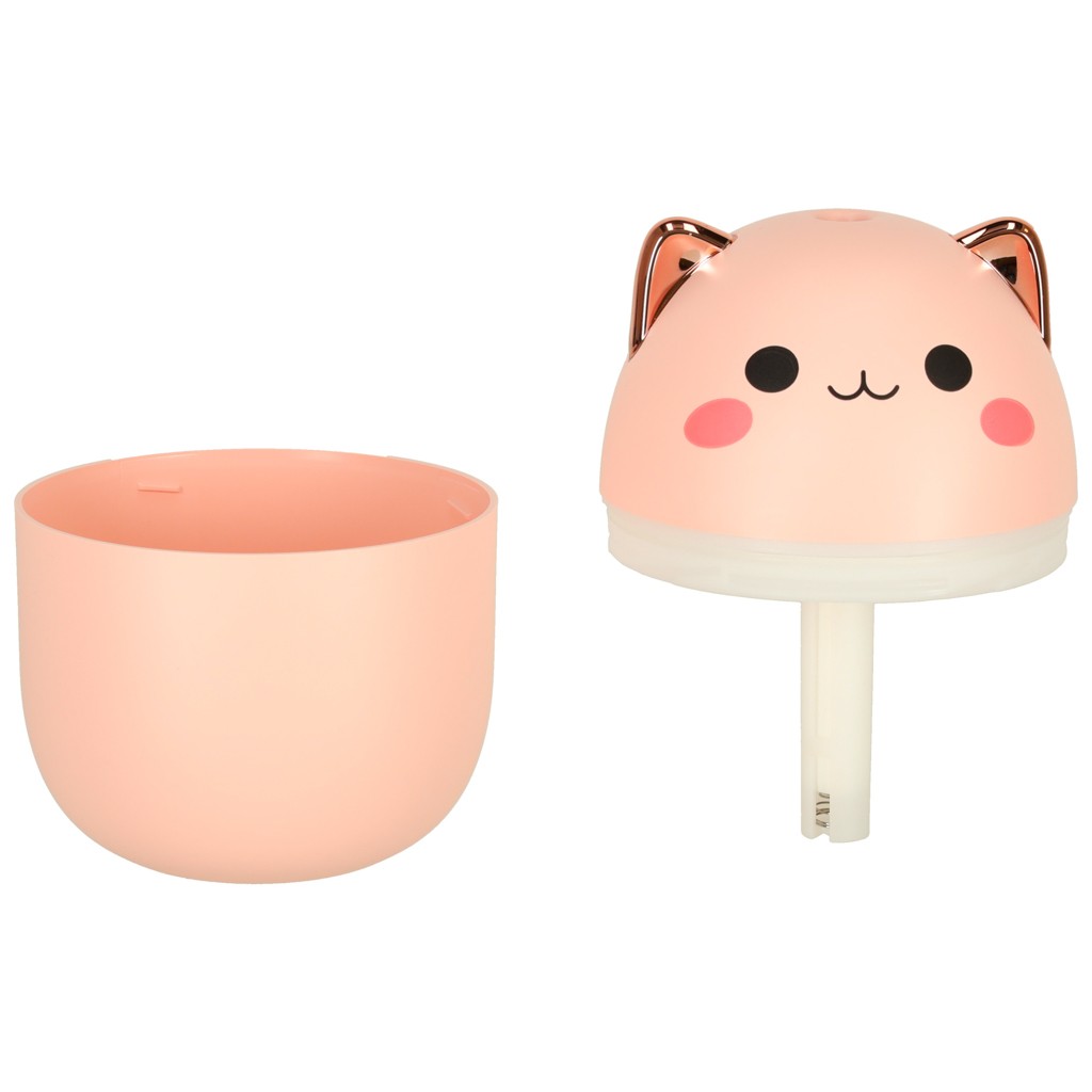 Humidificateur d'air diffuseur d'huile kitty rose RGB