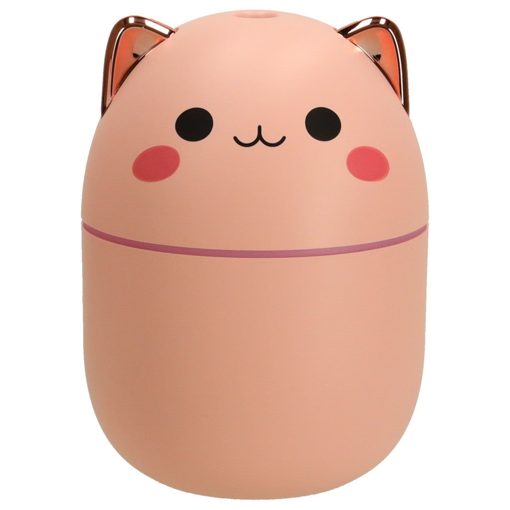 Humidificateur d'air diffuseur d'huile kitty rose RGB