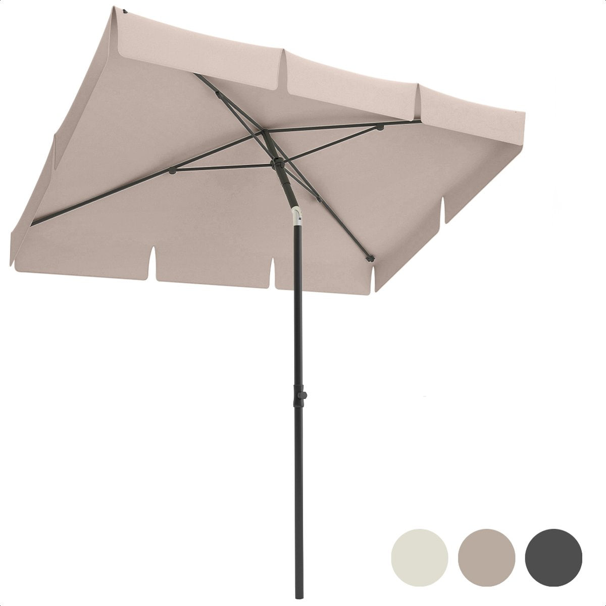 Parasol Rectangulaire Articulé 30°