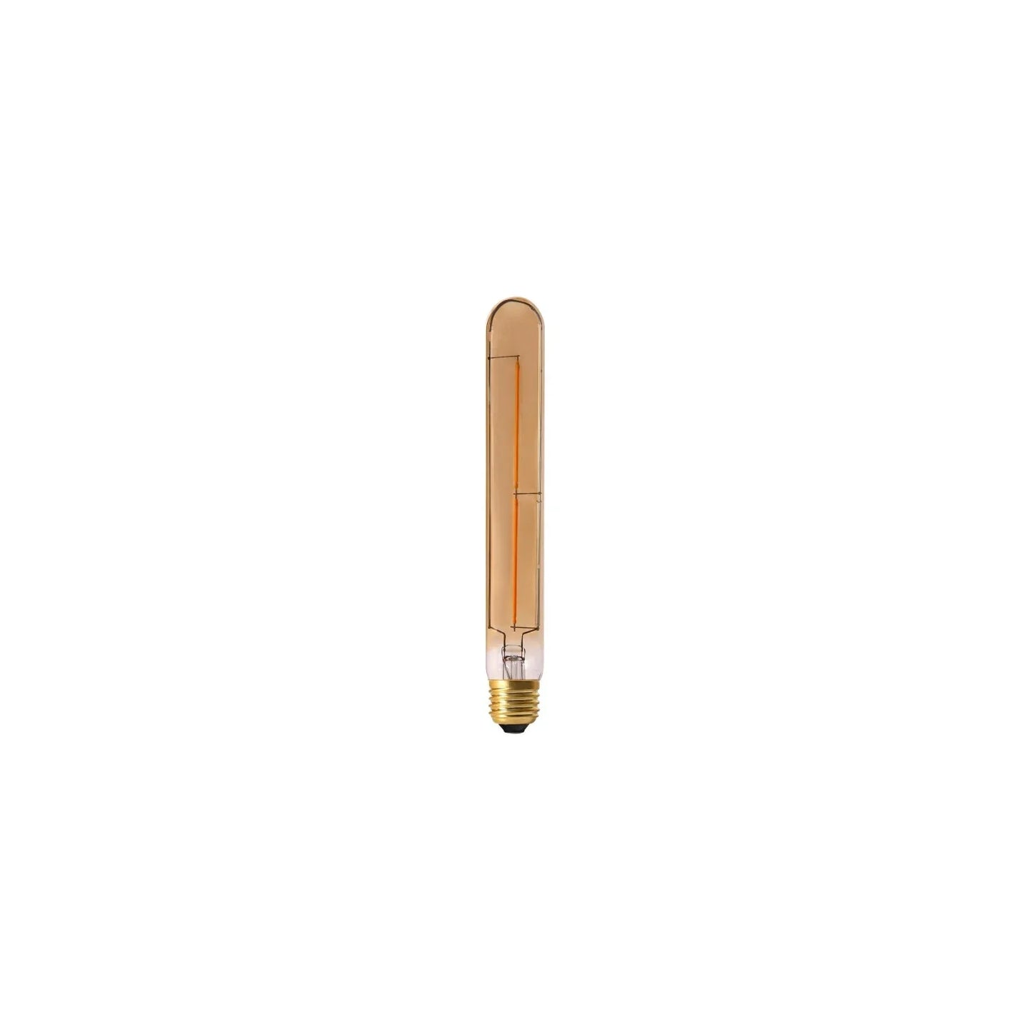 Ampoule Filaments Led "tube" 2w Ambre