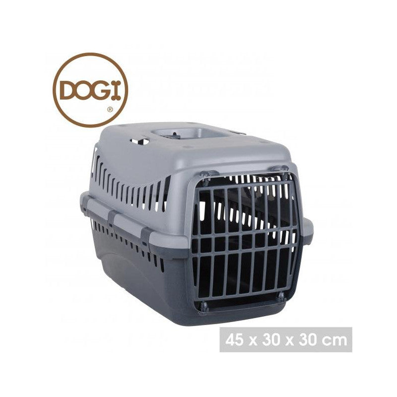 CAGE DE TRANSPORT GIPSY GRIS CLAIR ET GRIS ANTHRACITE