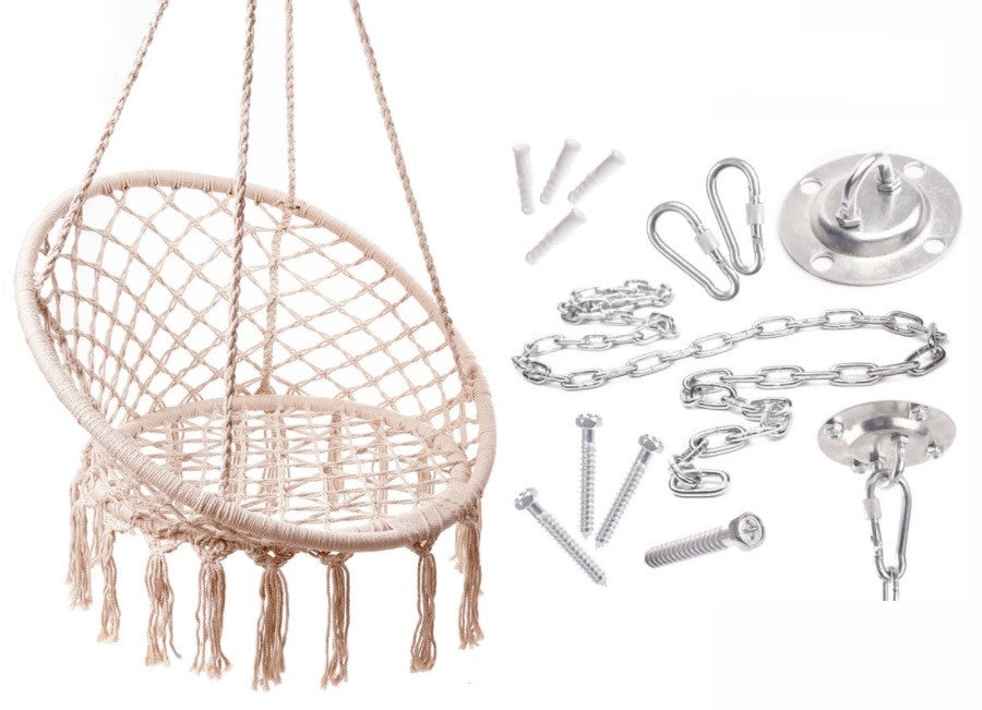 Chaîne de crochet pivotant pour hamac à montage au plafond 200 kg