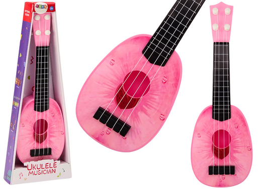 Ukulele Pour Enfants Mini Guitare 4 Cordes rose