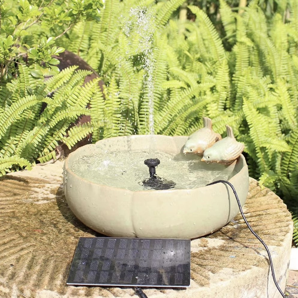 Fontaine solaire