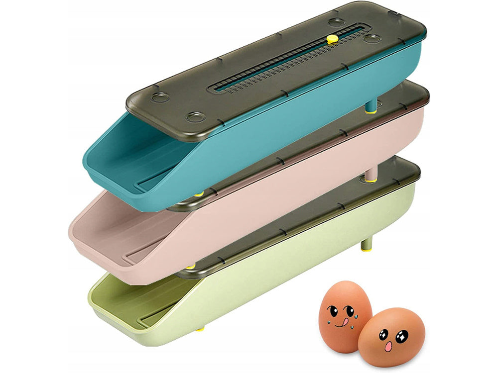Boîte à oeufs boîte à oeufs organisateur de réfrigérateur plateau à oeufs