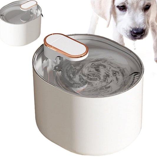 Bol fontaine pour animaux- blanc