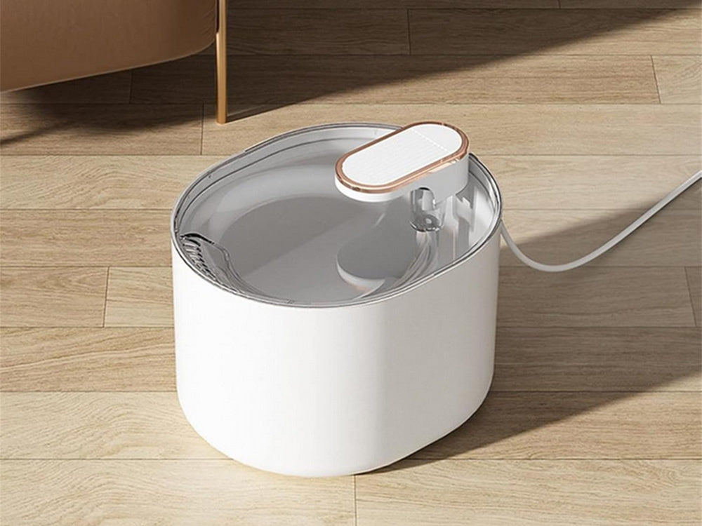 Bol fontaine pour animaux- blanc