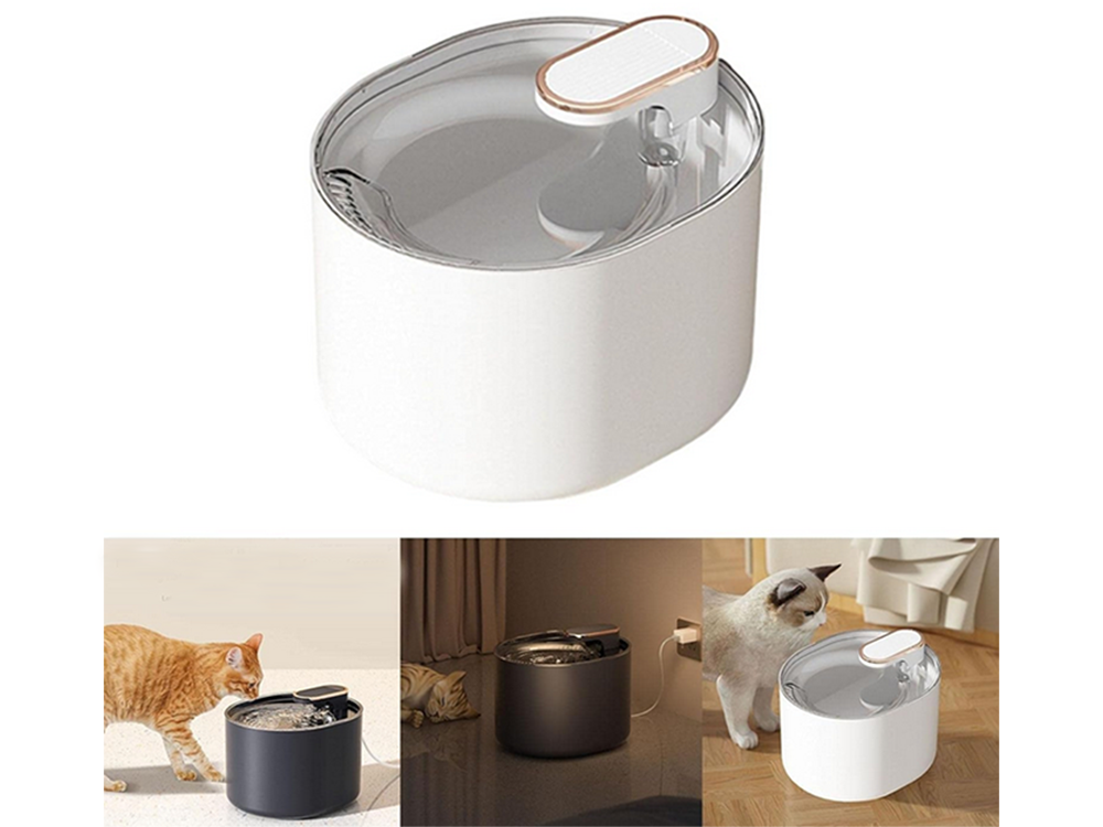 Bol fontaine pour animaux- blanc