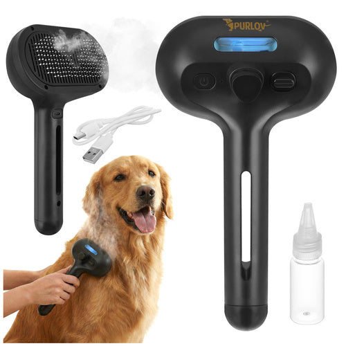 Brosse vapeur Purlov pour animaux de compagnie