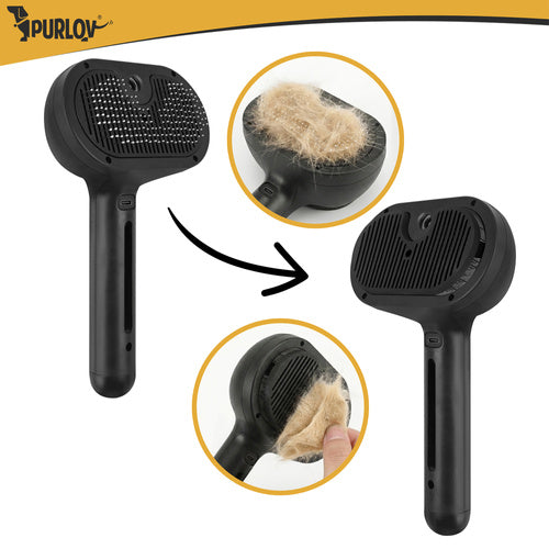 Brosse vapeur Purlov pour animaux de compagnie