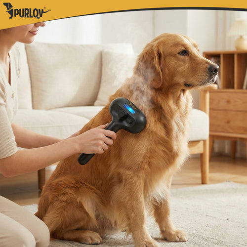 Brosse vapeur Purlov pour animaux de compagnie