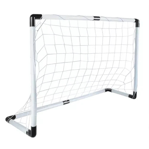 But de football + ballon + pompe