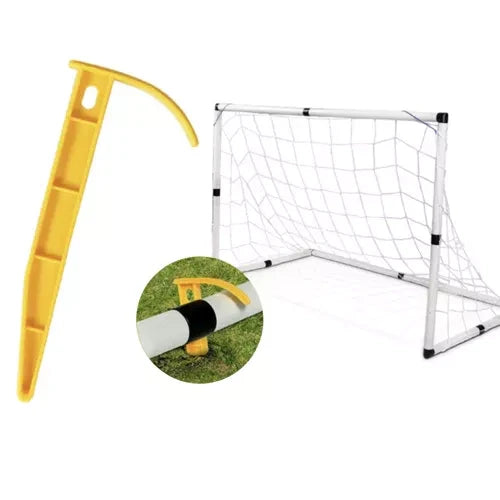 But de football + ballon + pompe