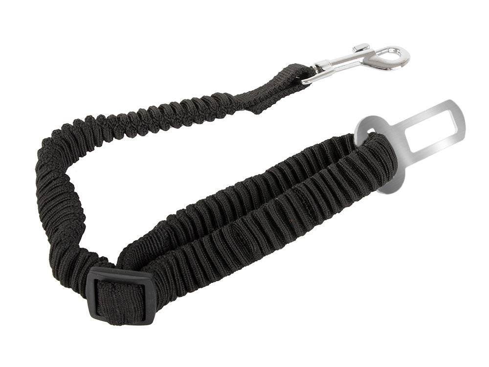 Ceinture de sécurité de voiture laisse pour chien élastique extensible forte