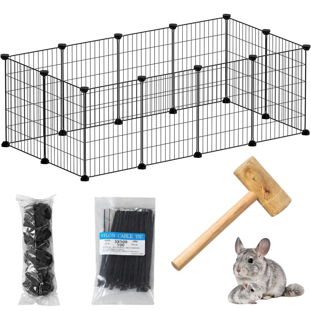 Enclos pour rongeurs – parcour modulaire pour lapins et hamsters