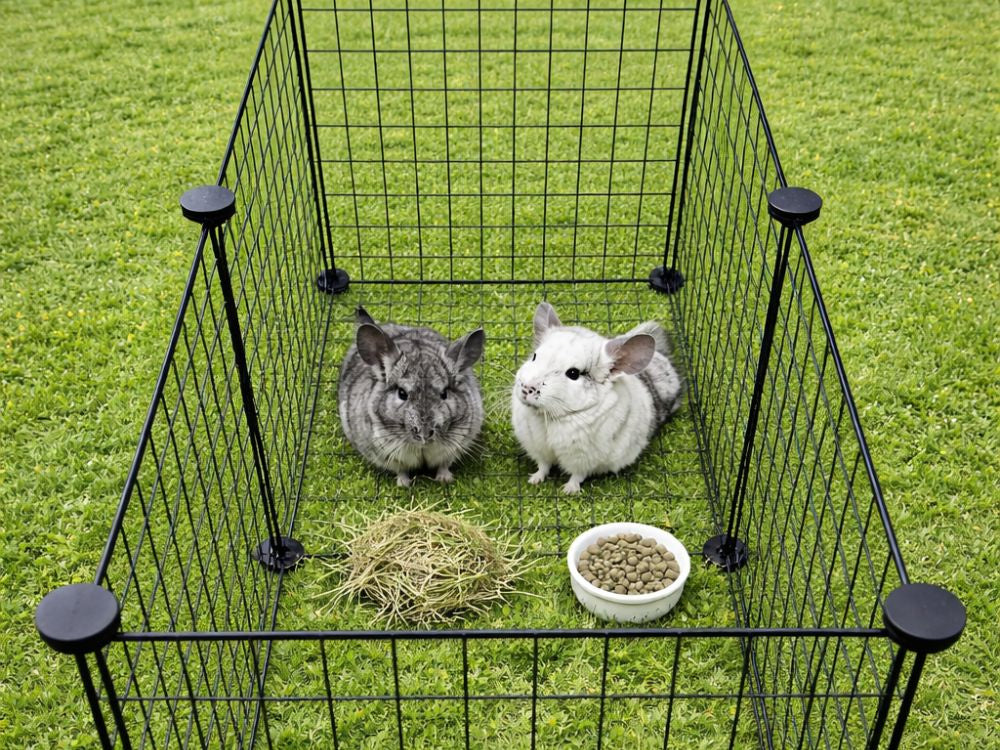 Enclos pour rongeurs – parcour modulaire pour lapins et hamsters