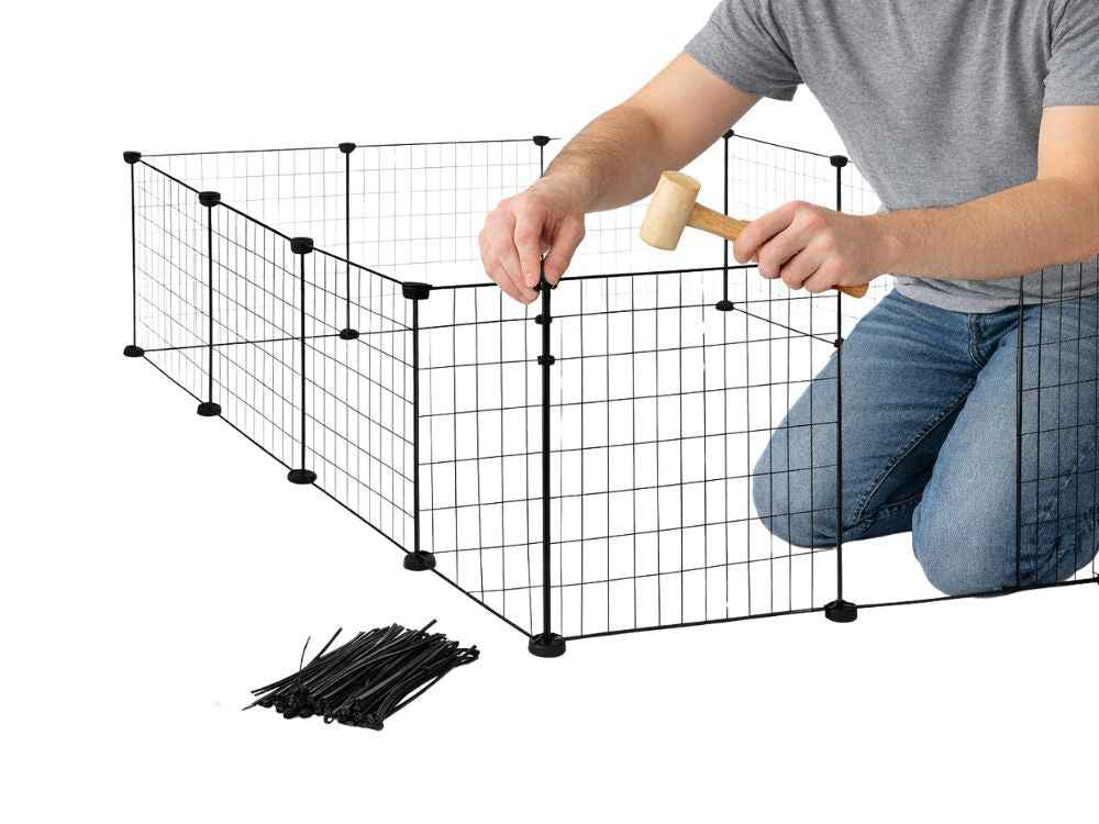 Enclos pour rongeurs – parcour modulaire pour lapins et hamsters