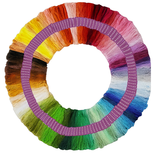 Fil à broder 150 couleurs 25662