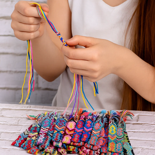 Fil à broder 50 couleurs