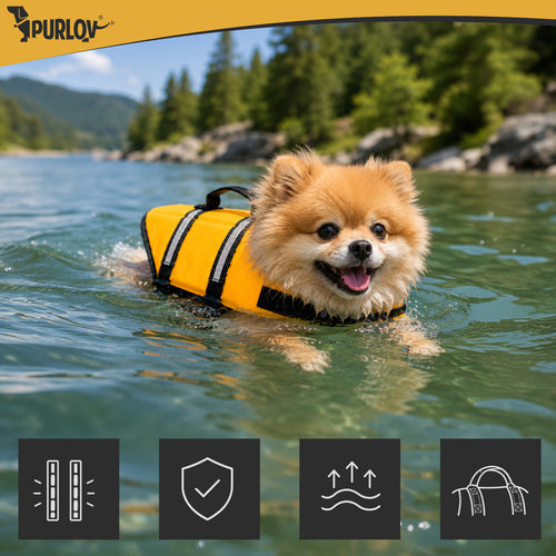 Gilet de sauvetage pour chien - Taille S Purlov