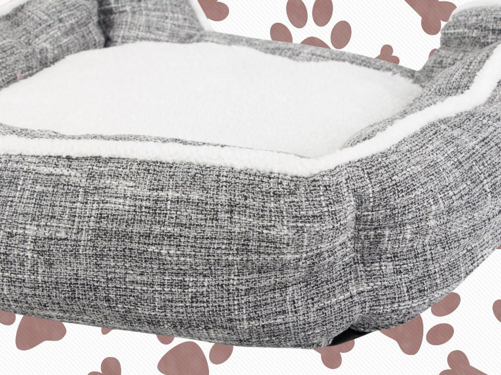 Lit pour chien doux et confortable avec coussin taille XL