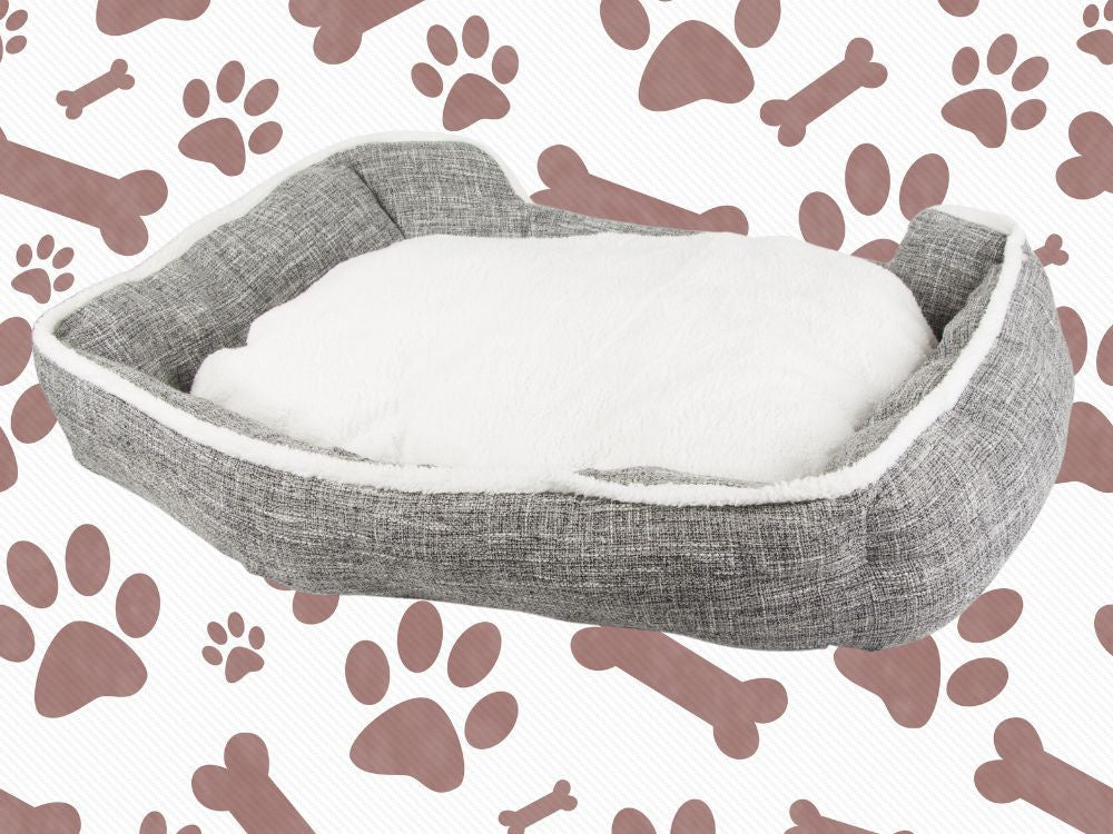Lit pour chien doux et confortable avec coussin taille XL