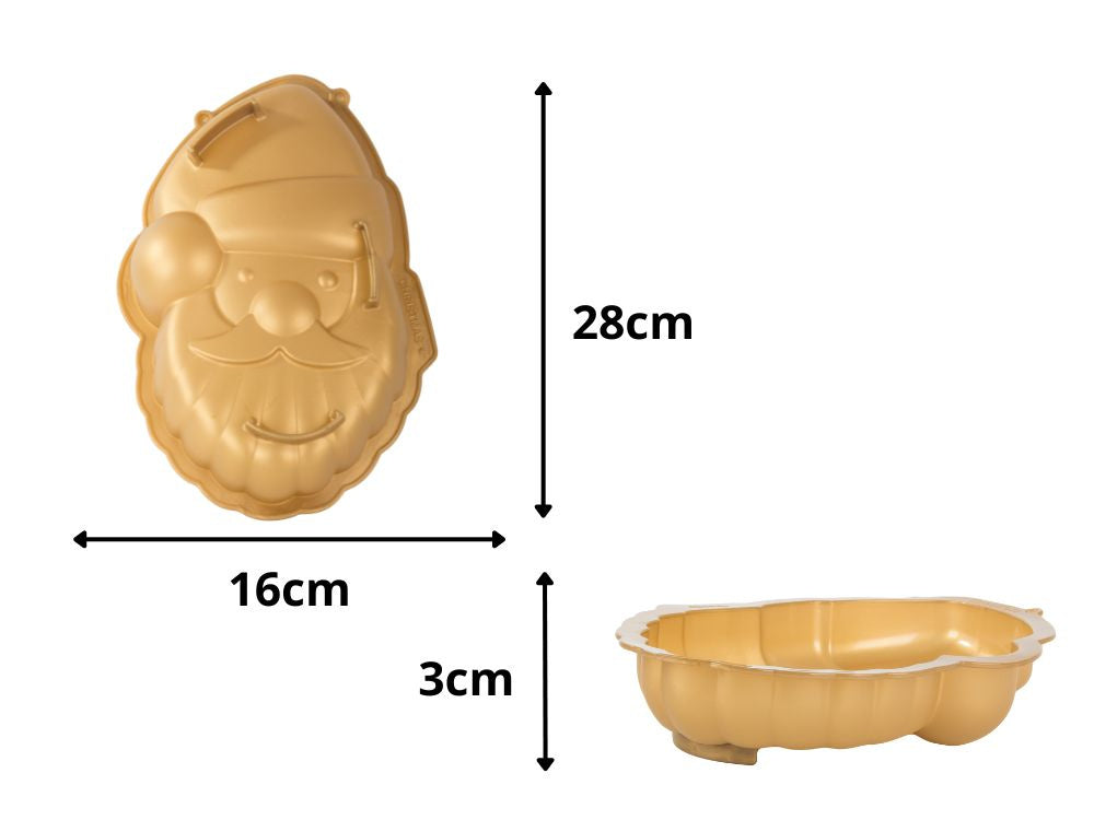 Moule a gateau en silicone Père noel