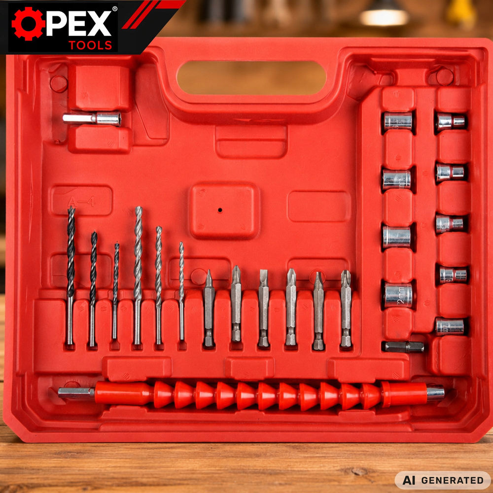 Perceuse-visseuse à percussion sans fil 21 v, coffret, accessoires, kit puissance