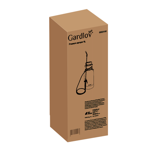 Pulvérisateur à pression 5L Gardlov 25581
