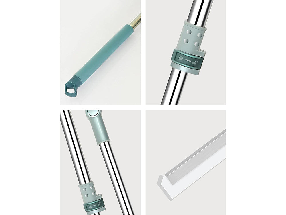 Raclette à eau sol fenêtre verre miroir balai poussière mop