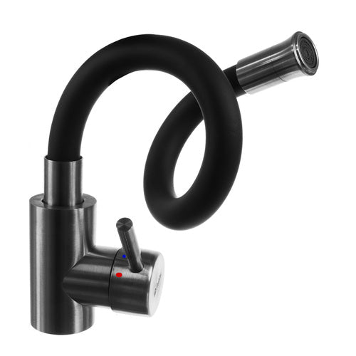 Robinet de cuisine - bec flexible