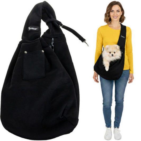 Sac en bandouillère de transport pour animaux de compagnie