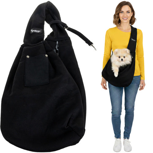 Sac en bandouillère de transport pour animaux de compagnie