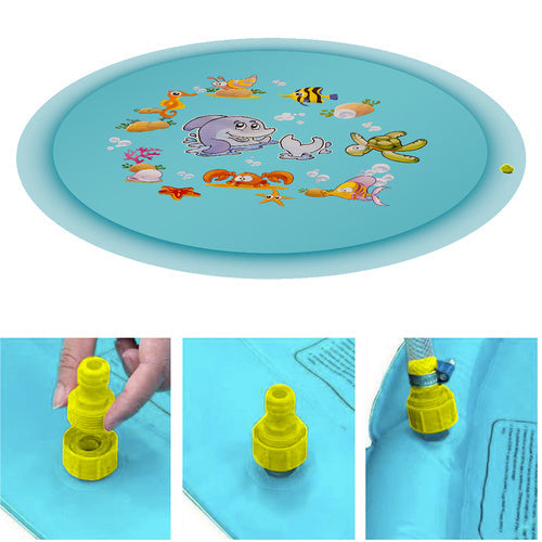 Tapis d'arrosage de jardin 150 cm