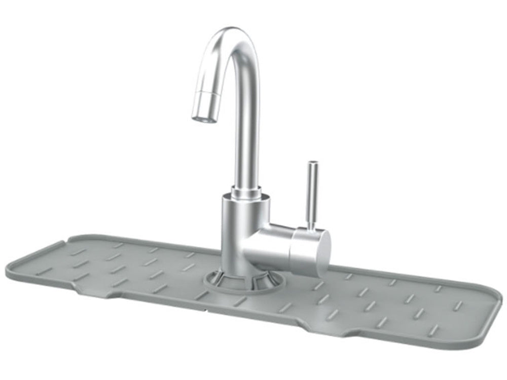 Tapis en silicone pour évier égouttoir sous robinet protection pour cuisine antidérapante