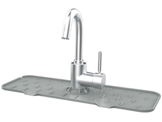 Tapis en silicone pour évier égouttoir sous robinet protection pour cuisine antidérapante