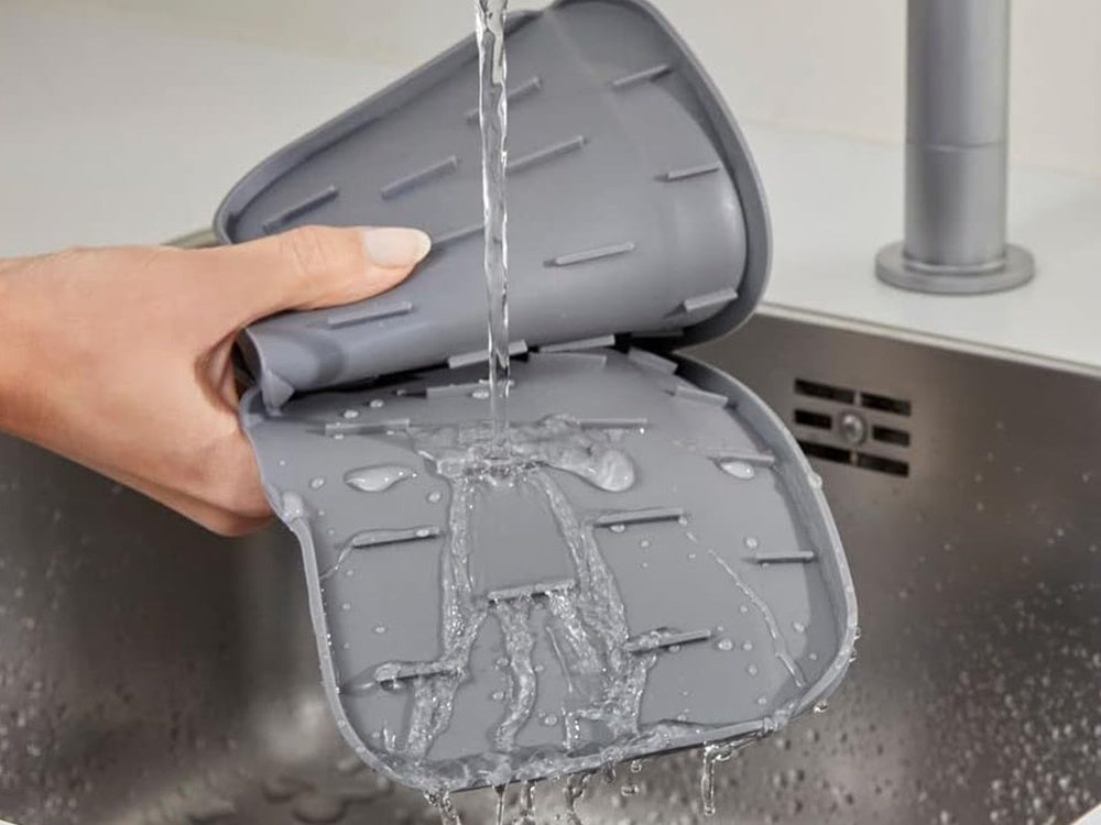 Tapis en silicone pour évier égouttoir sous robinet protection pour cuisine antidérapante
