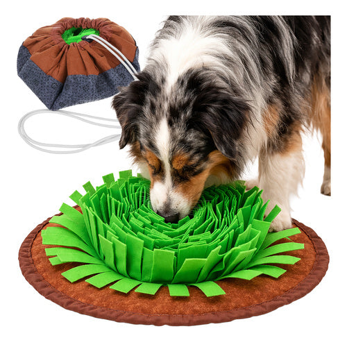 Tapis odorant pour chiens fouille