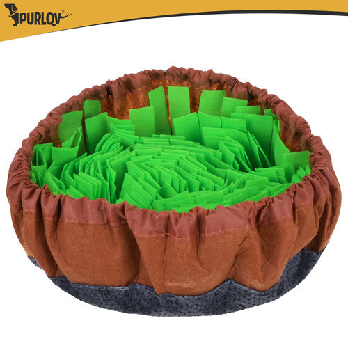 Tapis odorant pour chiens fouille