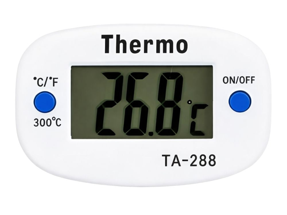 Thermomètre de cuisine numérique à écran lcd avec broche pour la cuisson et la rôtissage de la viande