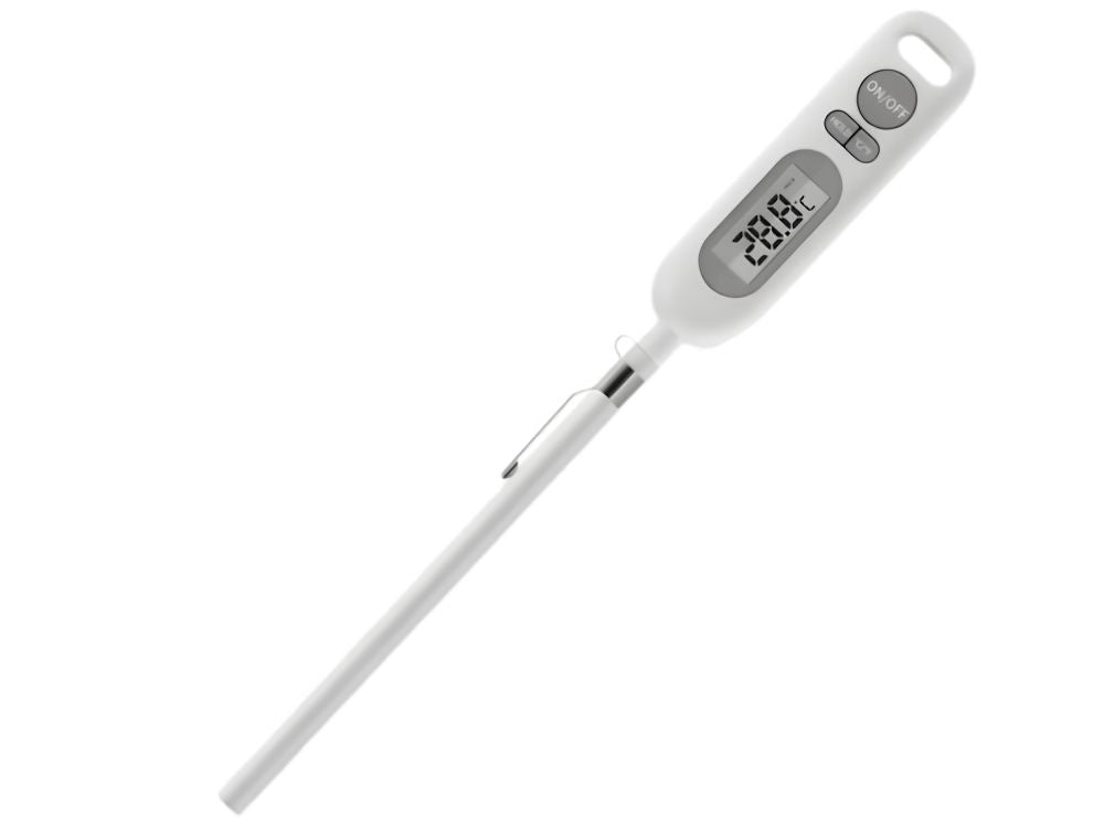 Thermomètre de cuisine numérique à sonde pour viande et rôti, avec pointe et écran lcd, résistant à l'eau