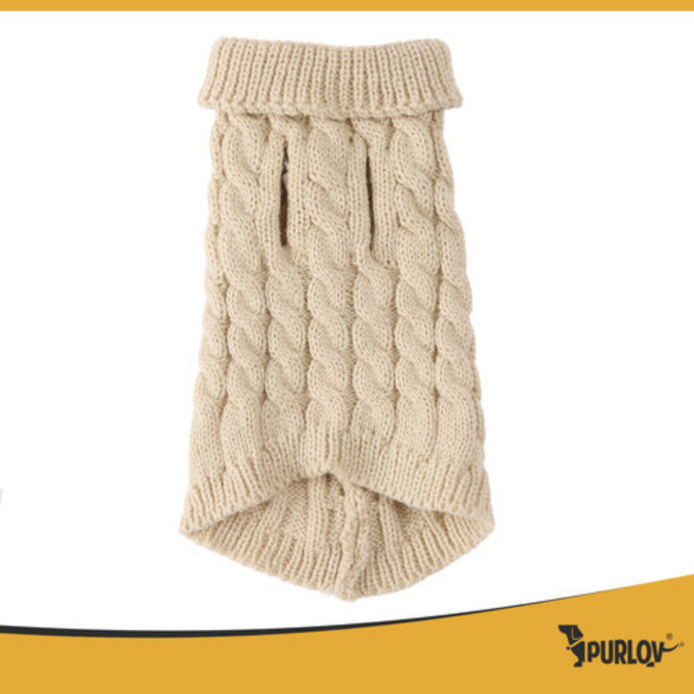 Vêtements pour chien/chat taille S beige Purlov