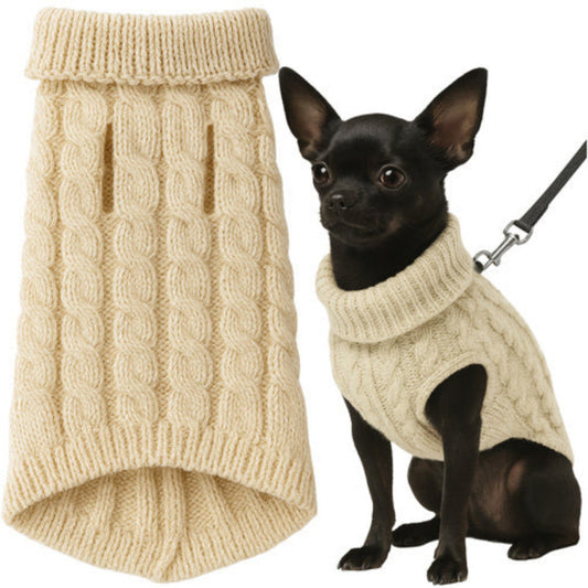 Vêtements pour chien/chat taille S beige Purlov