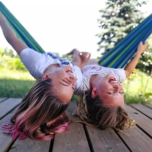 Hamac de jardin pour deux personnes 260x160cm