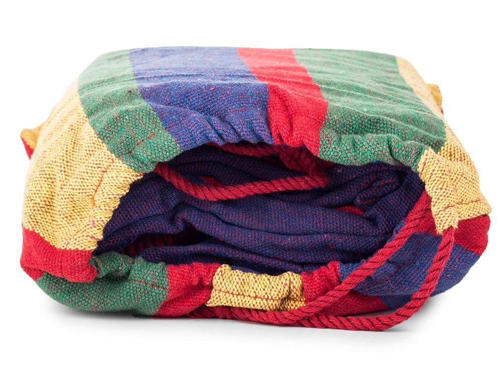 Hamac de jardin deux places XXL grand 200 kg 200x150 cm