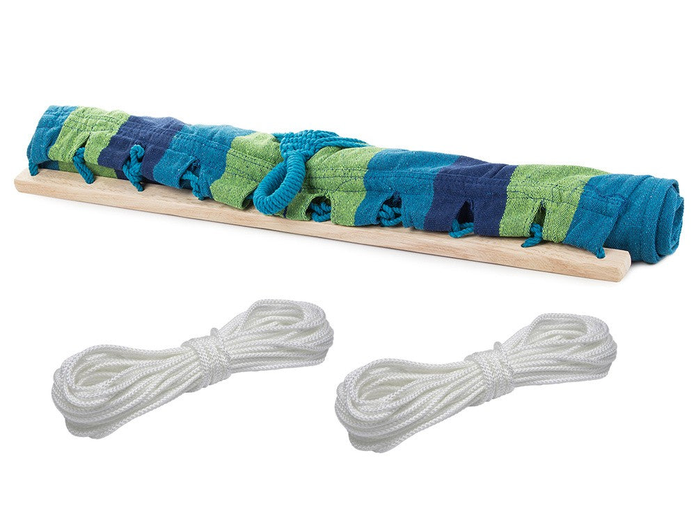 Hamac de jardin suspendue avec cordes 200 cm