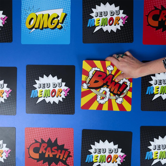 Jeu du Memory Géant "30 Cartes" 20cm Multicolore